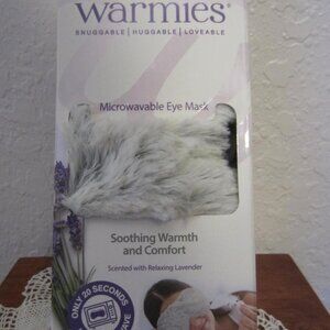 Warmies Microwavable or Freezer Eye Mask, Lavender Scent--New